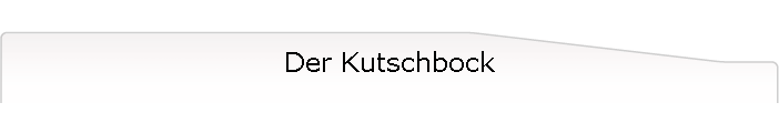 Der Kutschbock